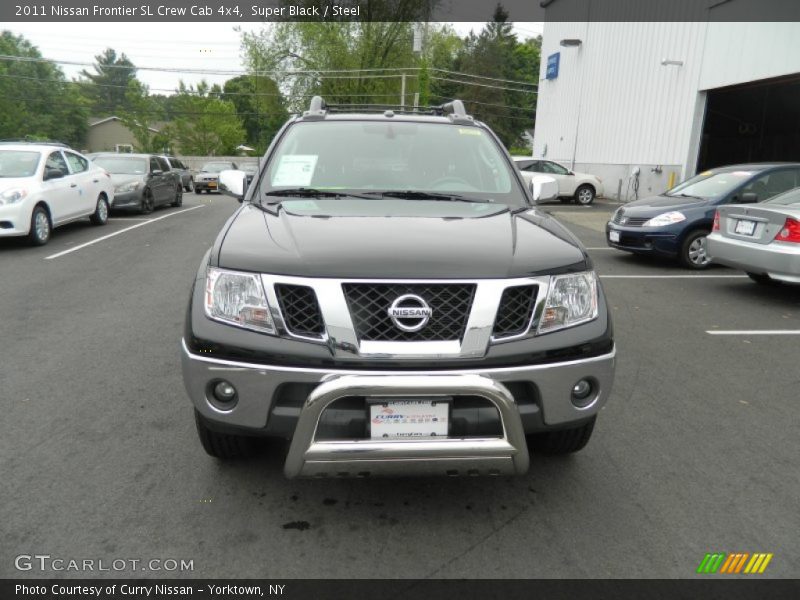 Super Black / Steel 2011 Nissan Frontier SL Crew Cab 4x4
