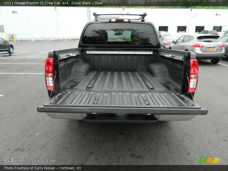 Super Black / Steel 2011 Nissan Frontier SL Crew Cab 4x4
