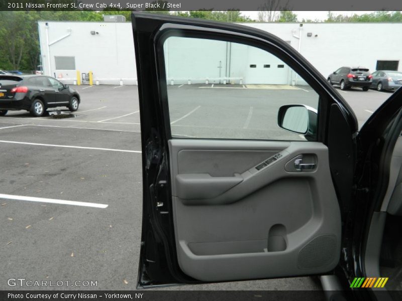 Super Black / Steel 2011 Nissan Frontier SL Crew Cab 4x4