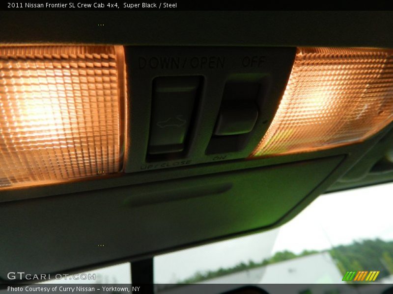 Super Black / Steel 2011 Nissan Frontier SL Crew Cab 4x4