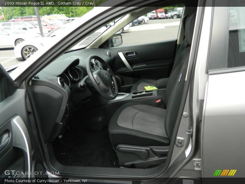 Gotham Gray / Gray 2009 Nissan Rogue SL AWD