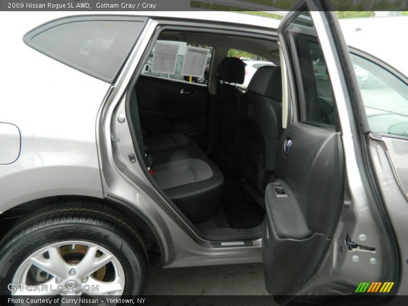 Gotham Gray / Gray 2009 Nissan Rogue SL AWD