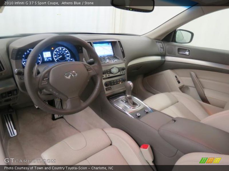 Stone Interior - 2010 G 37 S Sport Coupe 