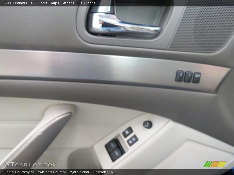 Athens Blue / Stone 2010 Infiniti G 37 S Sport Coupe