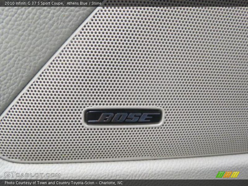 Audio System of 2010 G 37 S Sport Coupe