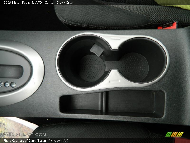 Gotham Gray / Gray 2009 Nissan Rogue SL AWD