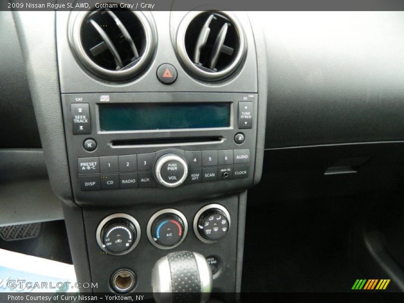 Gotham Gray / Gray 2009 Nissan Rogue SL AWD