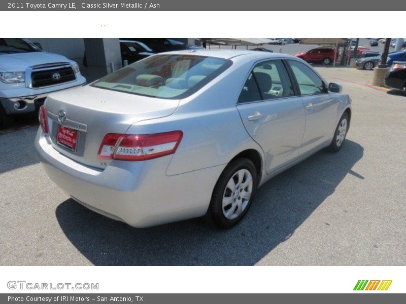 Classic Silver Metallic / Ash 2011 Toyota Camry LE