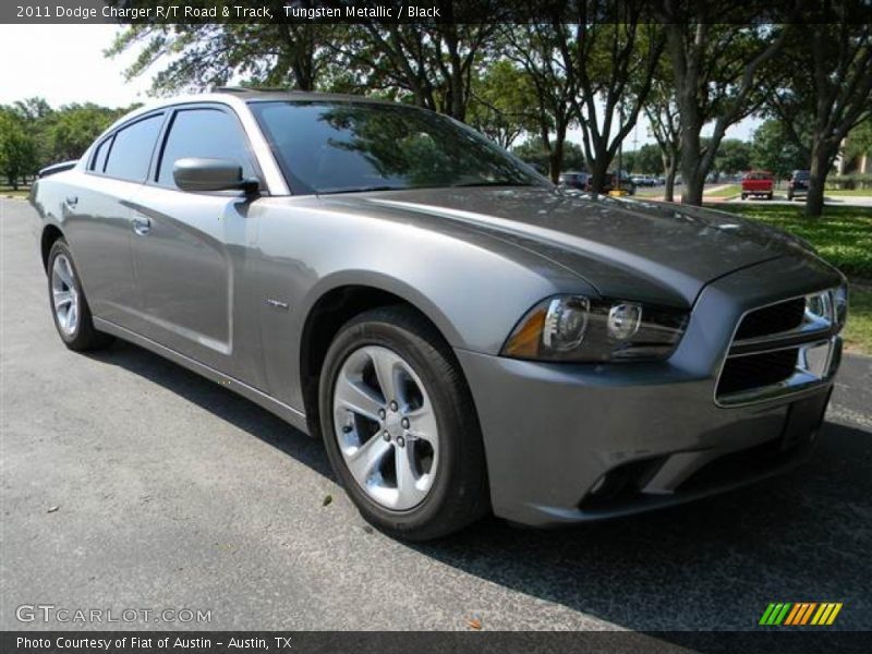 Tungsten Metallic / Black 2011 Dodge Charger R/T Road & Track
