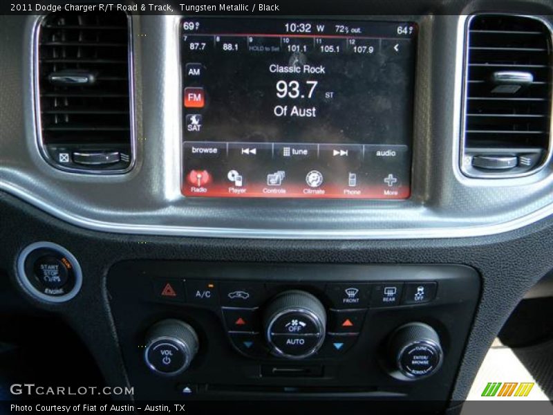 Tungsten Metallic / Black 2011 Dodge Charger R/T Road & Track
