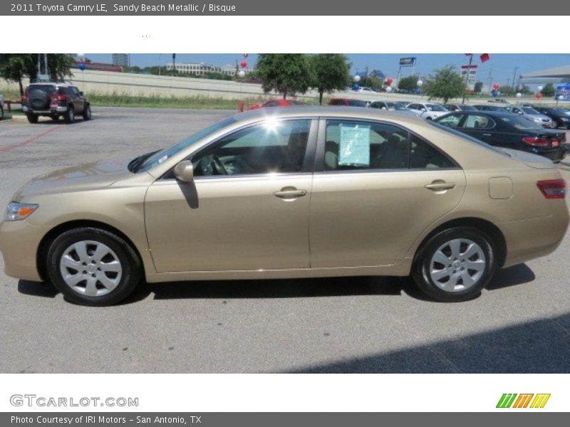 Sandy Beach Metallic / Bisque 2011 Toyota Camry LE