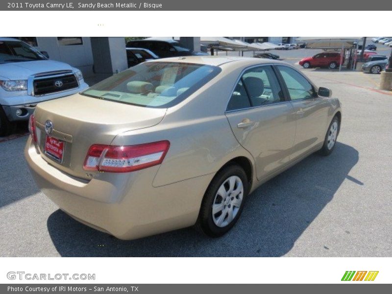 Sandy Beach Metallic / Bisque 2011 Toyota Camry LE
