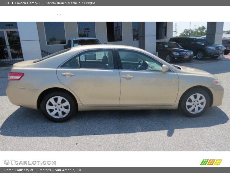 Sandy Beach Metallic / Bisque 2011 Toyota Camry LE