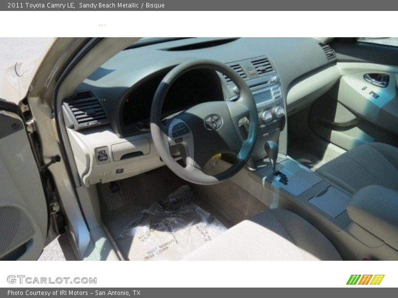 Sandy Beach Metallic / Bisque 2011 Toyota Camry LE