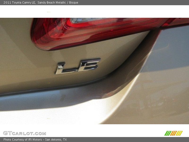 Sandy Beach Metallic / Bisque 2011 Toyota Camry LE