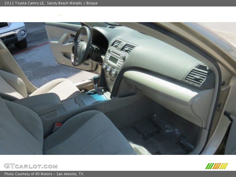 Sandy Beach Metallic / Bisque 2011 Toyota Camry LE