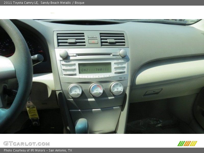 Sandy Beach Metallic / Bisque 2011 Toyota Camry LE