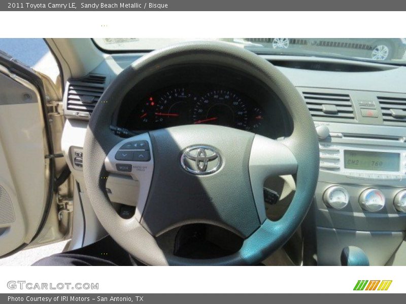 Sandy Beach Metallic / Bisque 2011 Toyota Camry LE