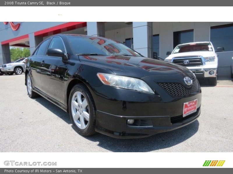 Black / Bisque 2008 Toyota Camry SE
