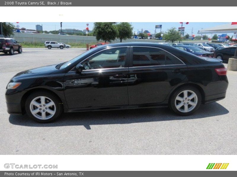 Black / Bisque 2008 Toyota Camry SE