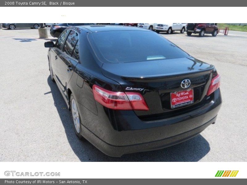 Black / Bisque 2008 Toyota Camry SE