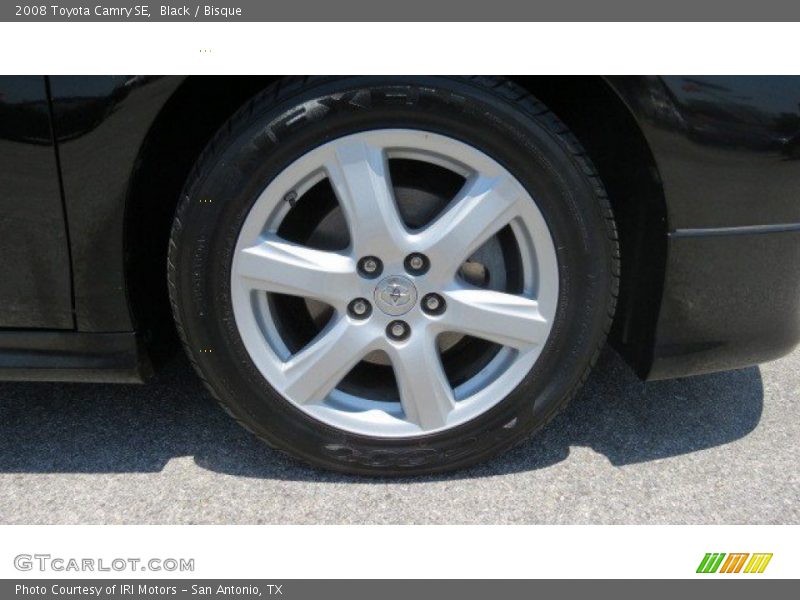 Black / Bisque 2008 Toyota Camry SE