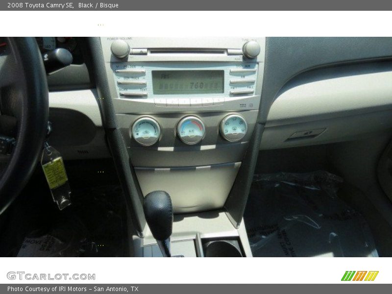Black / Bisque 2008 Toyota Camry SE