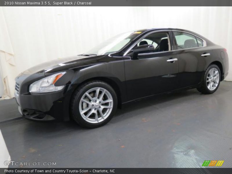 Super Black / Charcoal 2010 Nissan Maxima 3.5 S