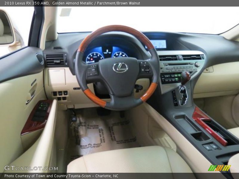 Dashboard of 2010 RX 350 AWD