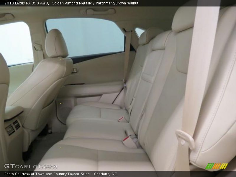 Golden Almond Metallic / Parchment/Brown Walnut 2010 Lexus RX 350 AWD