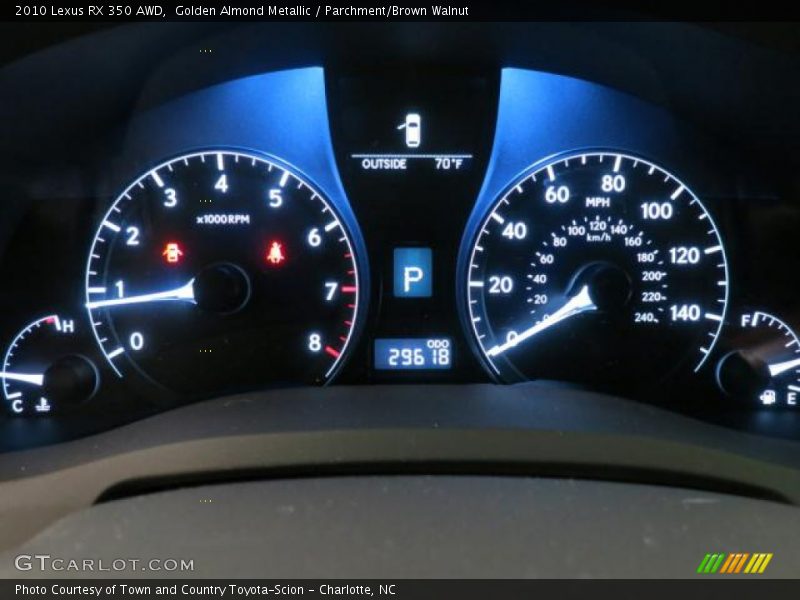  2010 RX 350 AWD 350 AWD Gauges