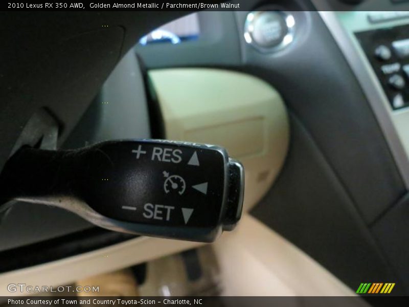 Golden Almond Metallic / Parchment/Brown Walnut 2010 Lexus RX 350 AWD