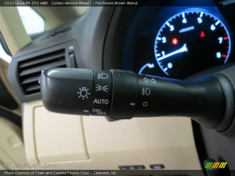 Controls of 2010 RX 350 AWD
