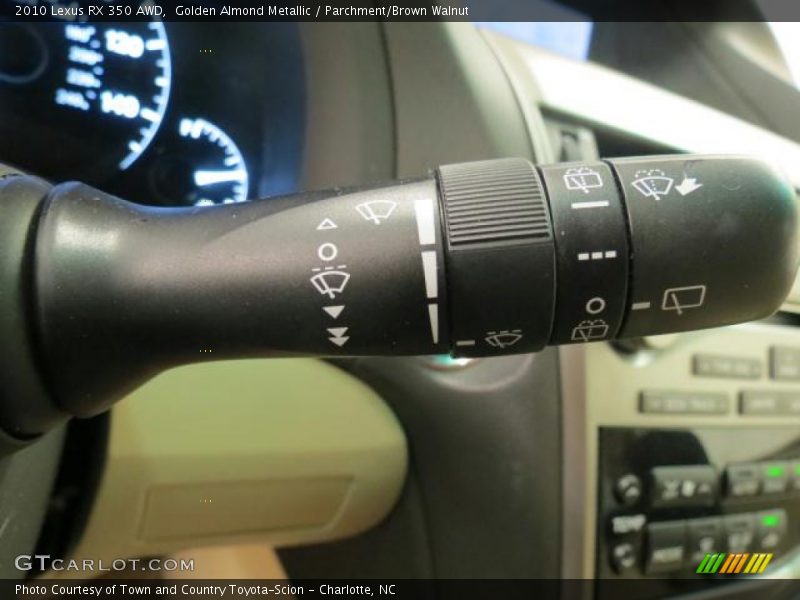 Controls of 2010 RX 350 AWD