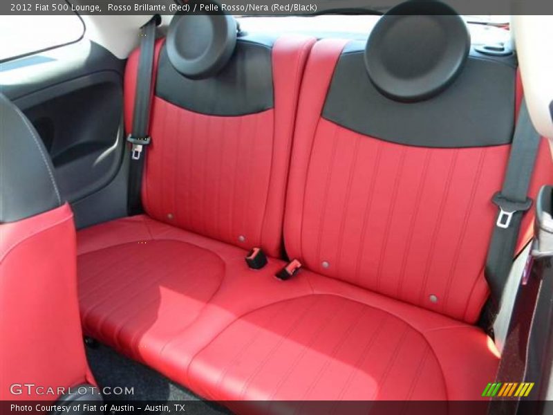 Rear Seat of 2012 500 Lounge