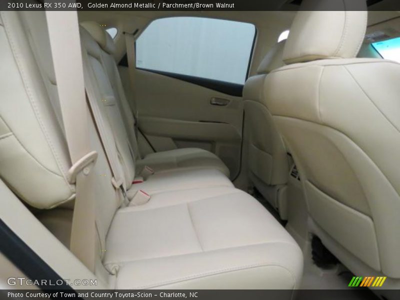 Golden Almond Metallic / Parchment/Brown Walnut 2010 Lexus RX 350 AWD