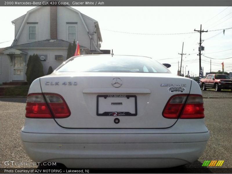 Glacier White / Ash 2000 Mercedes-Benz CLK 430 Coupe