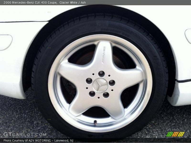 Glacier White / Ash 2000 Mercedes-Benz CLK 430 Coupe