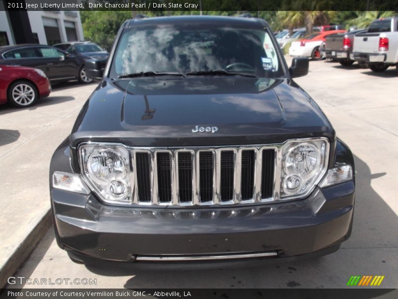 Dark Charcoal Pearl / Dark Slate Gray 2011 Jeep Liberty Limited