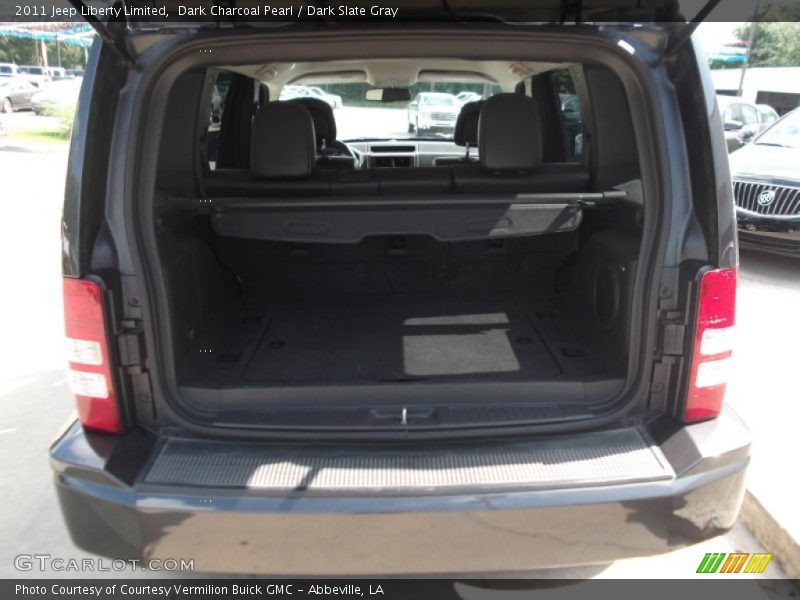 Dark Charcoal Pearl / Dark Slate Gray 2011 Jeep Liberty Limited