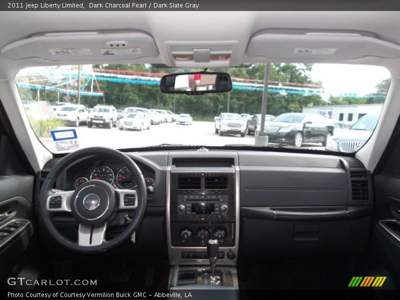 Dark Charcoal Pearl / Dark Slate Gray 2011 Jeep Liberty Limited