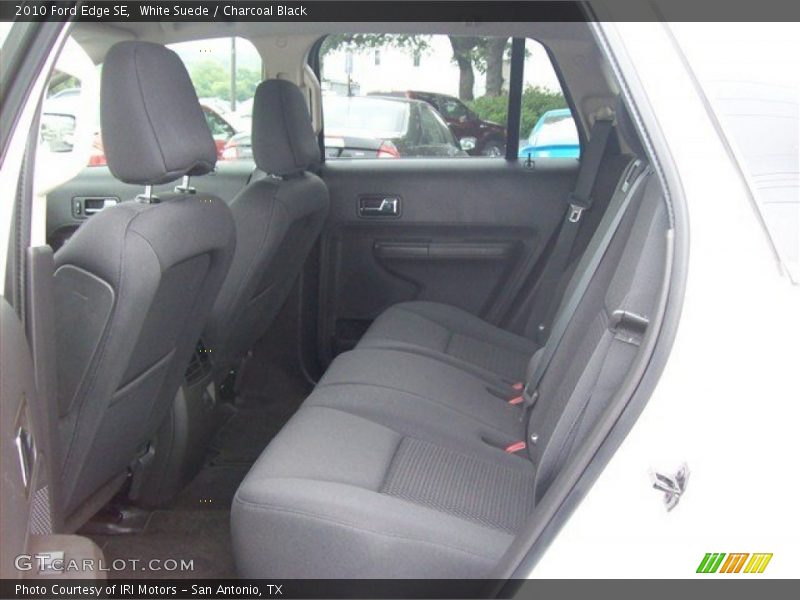 White Suede / Charcoal Black 2010 Ford Edge SE