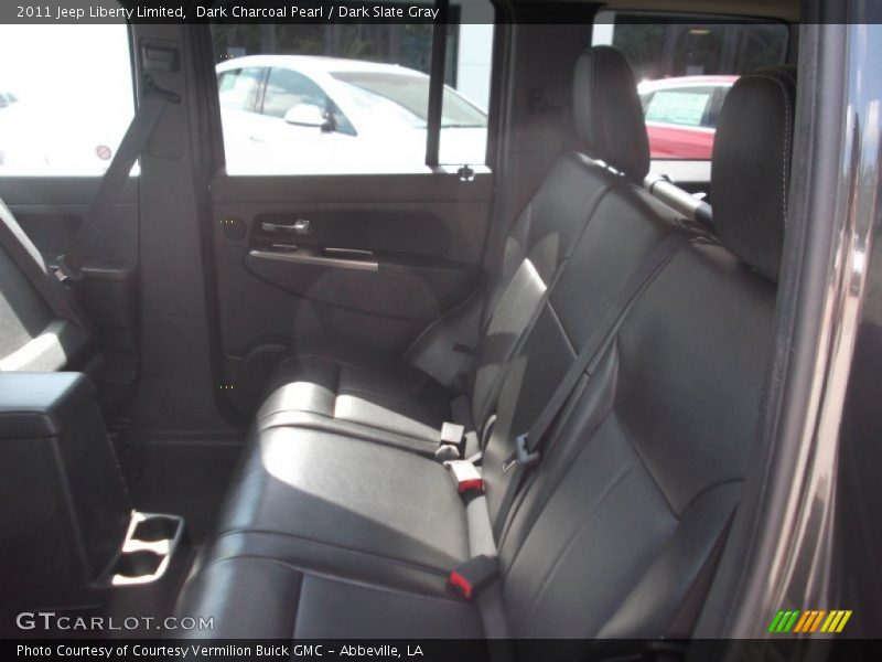 Dark Charcoal Pearl / Dark Slate Gray 2011 Jeep Liberty Limited