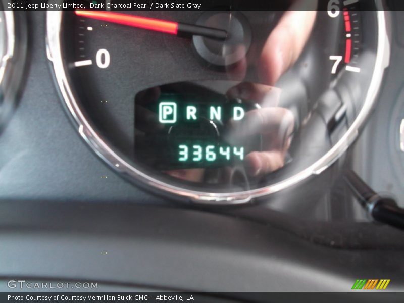 Dark Charcoal Pearl / Dark Slate Gray 2011 Jeep Liberty Limited