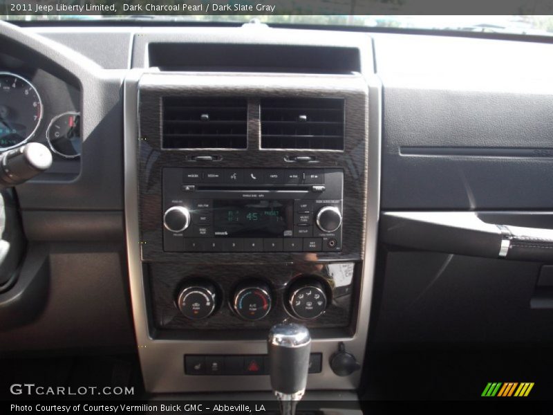 Dark Charcoal Pearl / Dark Slate Gray 2011 Jeep Liberty Limited