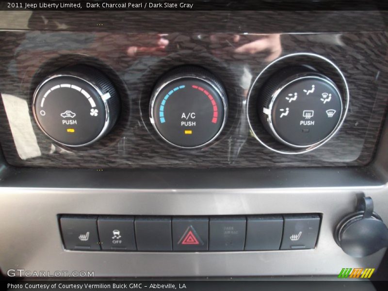 Dark Charcoal Pearl / Dark Slate Gray 2011 Jeep Liberty Limited