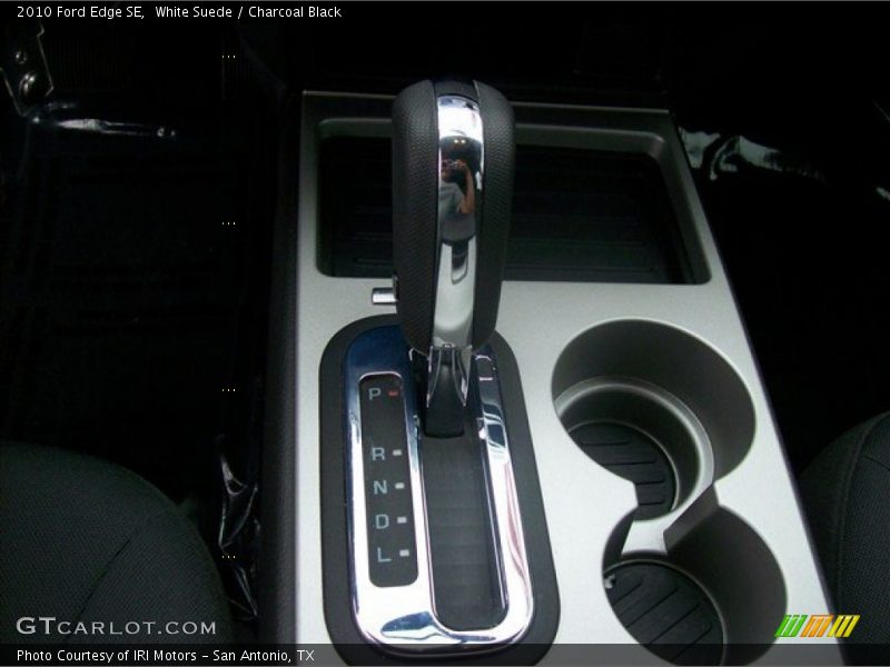 White Suede / Charcoal Black 2010 Ford Edge SE