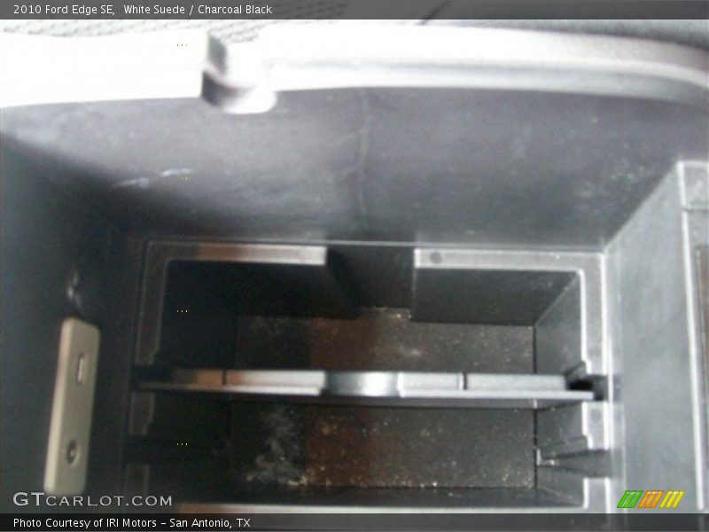 White Suede / Charcoal Black 2010 Ford Edge SE
