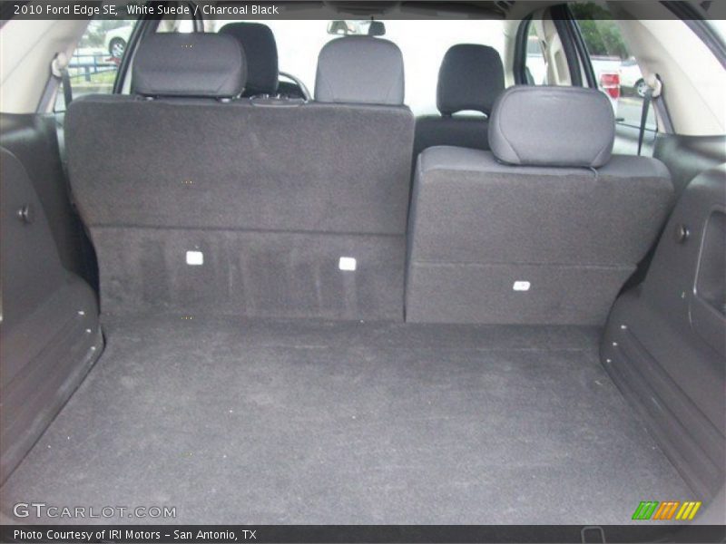 White Suede / Charcoal Black 2010 Ford Edge SE