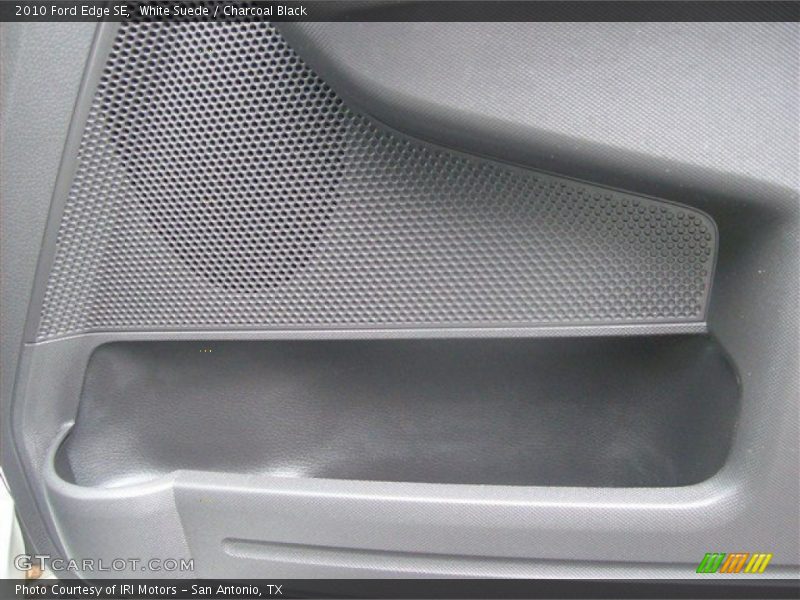White Suede / Charcoal Black 2010 Ford Edge SE
